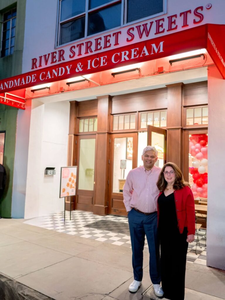 Pradeep and Caroline Raman